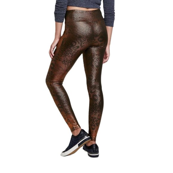 Wild Fable Women's Metallic Animal Print High Waist Leggings - Picture 3 of 8